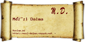 Mözl Dalma névjegykártya